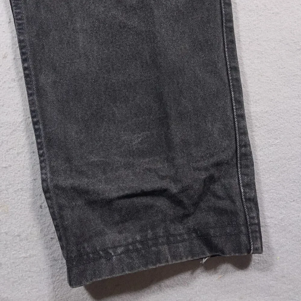 Vintage‎ Levi's 513 Loose Fit Jeans Men 40x34 Black Denim Made in USA 90s